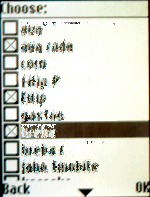 j2me sms midlet výběr z adresáře
